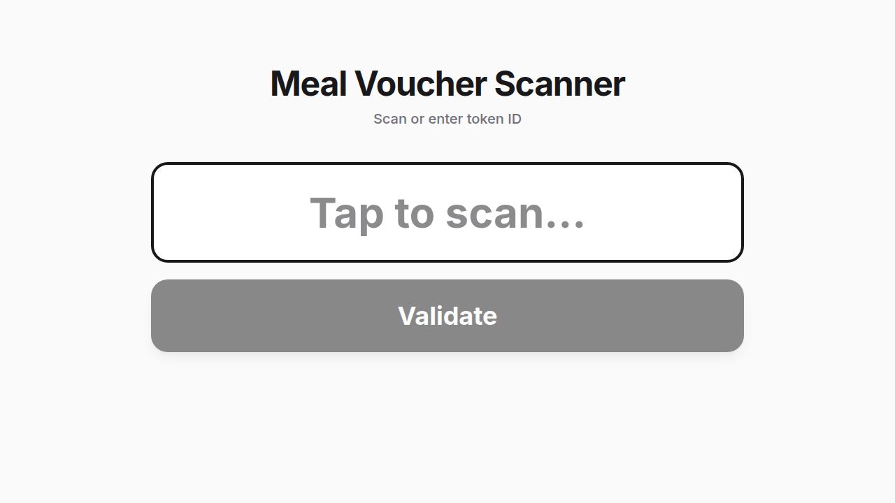 Kitchen Scanner